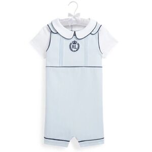 Ralph Lauren Pique Overall Set